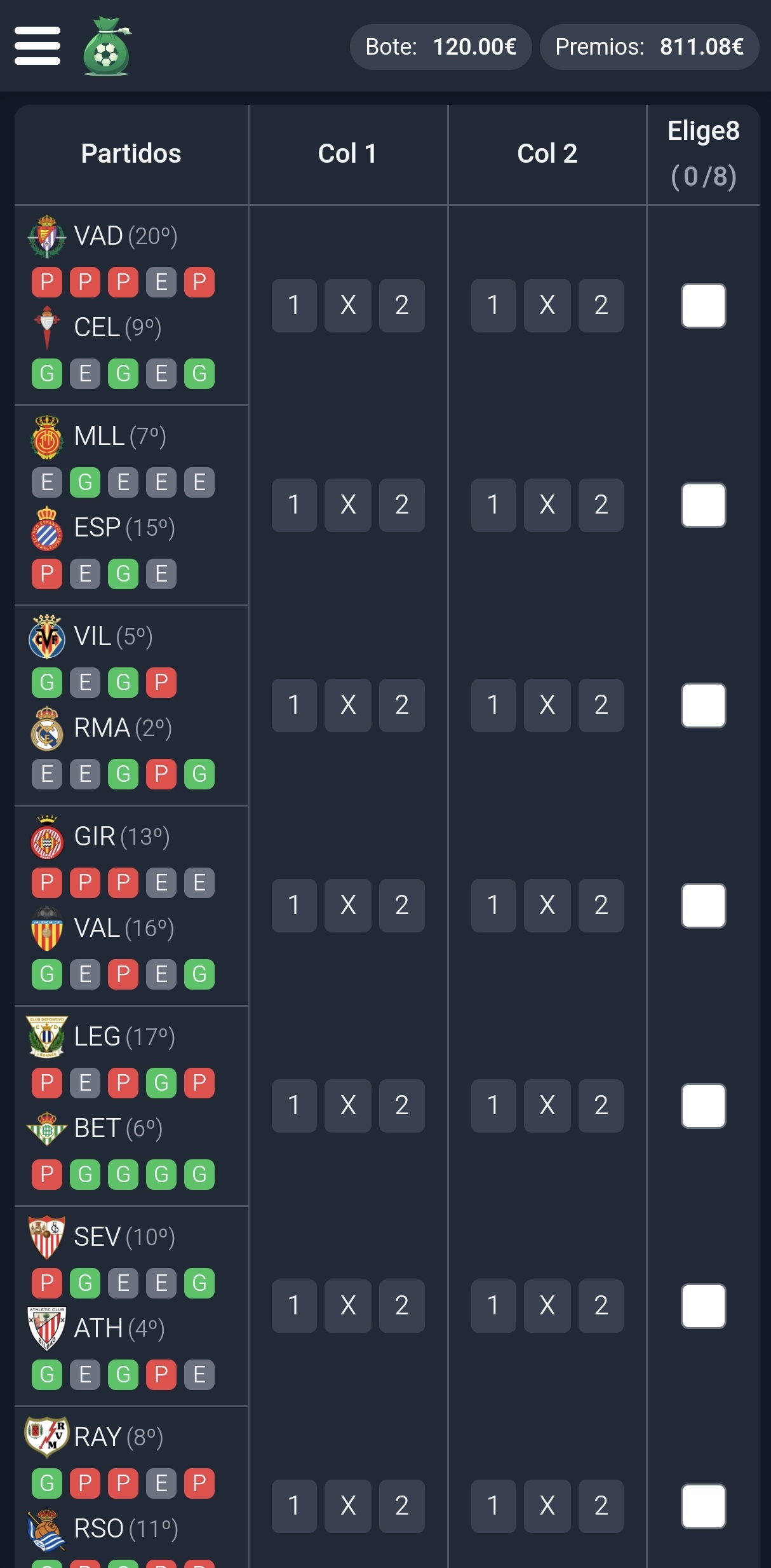 Ejemplo de creación de grupo